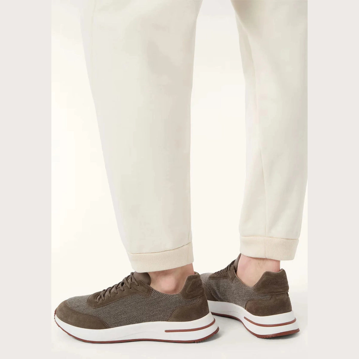 Espadrilles Loro Piana - Week End Walk Technical Knit - Marron