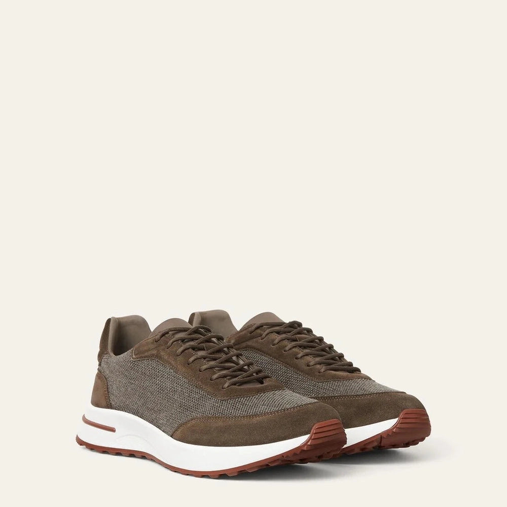 Espadrilles Loro Piana - Week End Walk Technical Knit - Marron