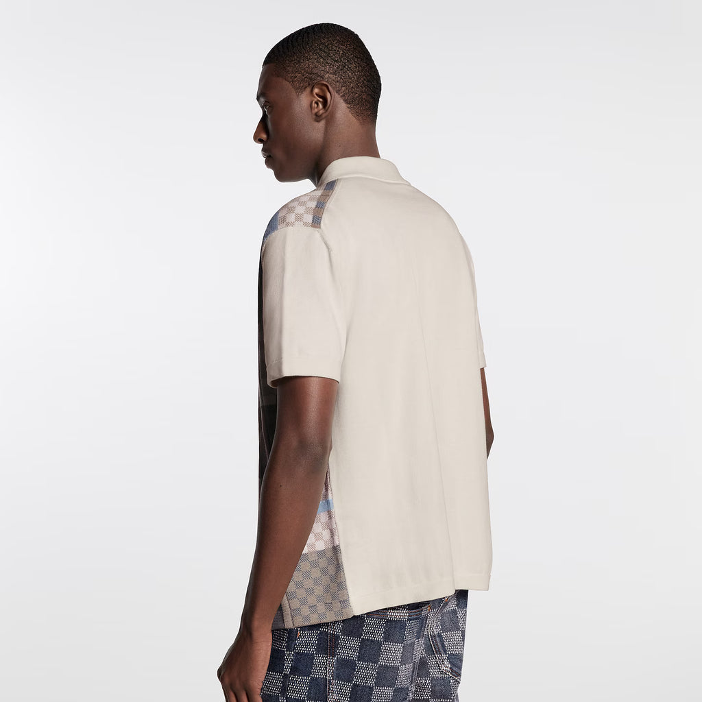 Chemise Louis Vuitton - manches courtes à motif jacquard