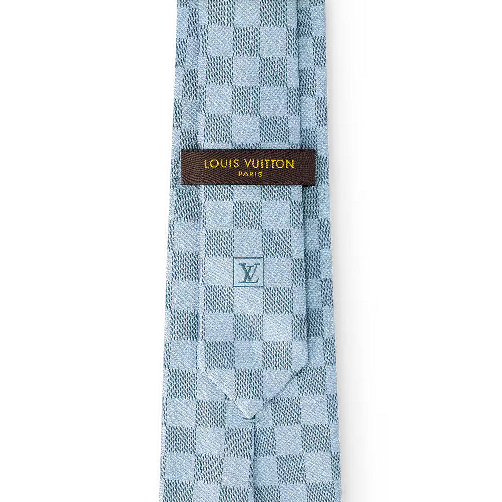 Cravate Louis Vuitton - Monogram Gradient - Bleu clair