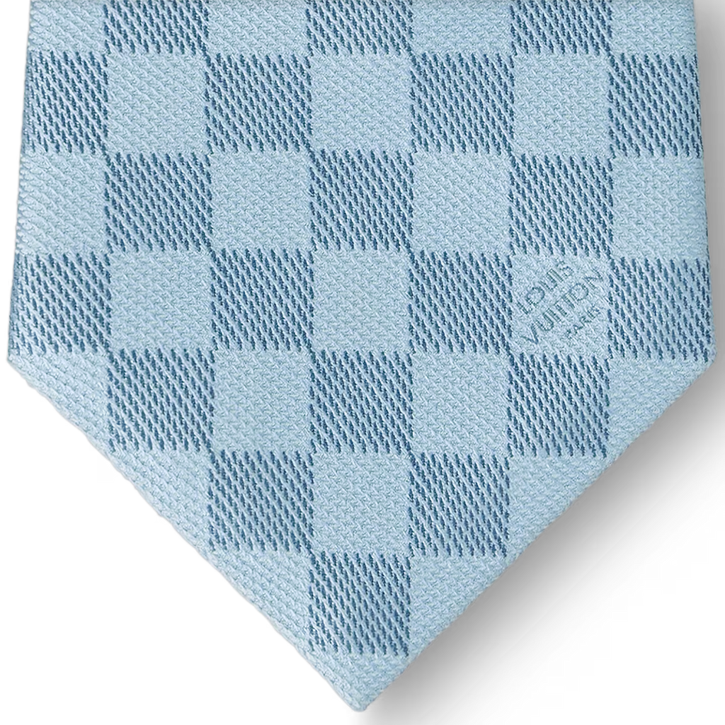 Cravate Louis Vuitton - Monogram Gradient - Bleu clair