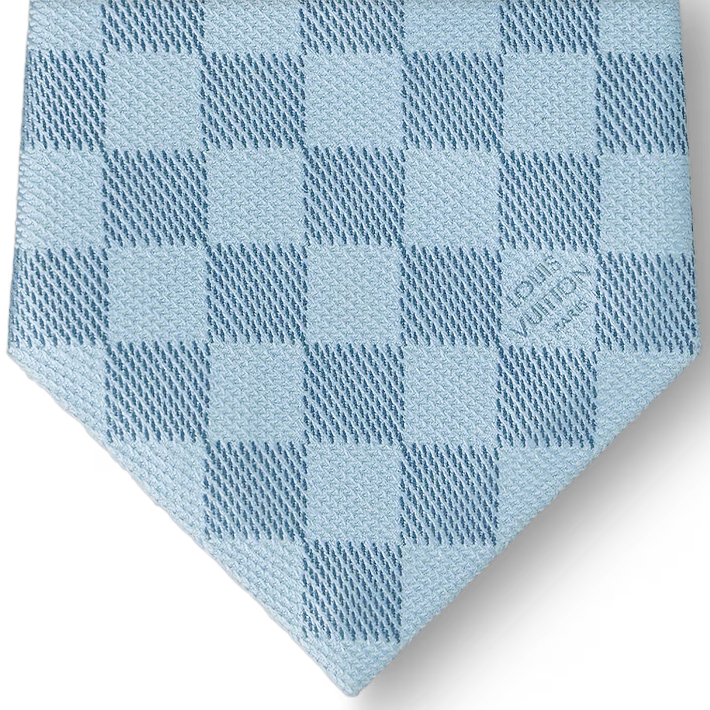 Cravate Louis Vuitton - Monogram Gradient - Bleu clair