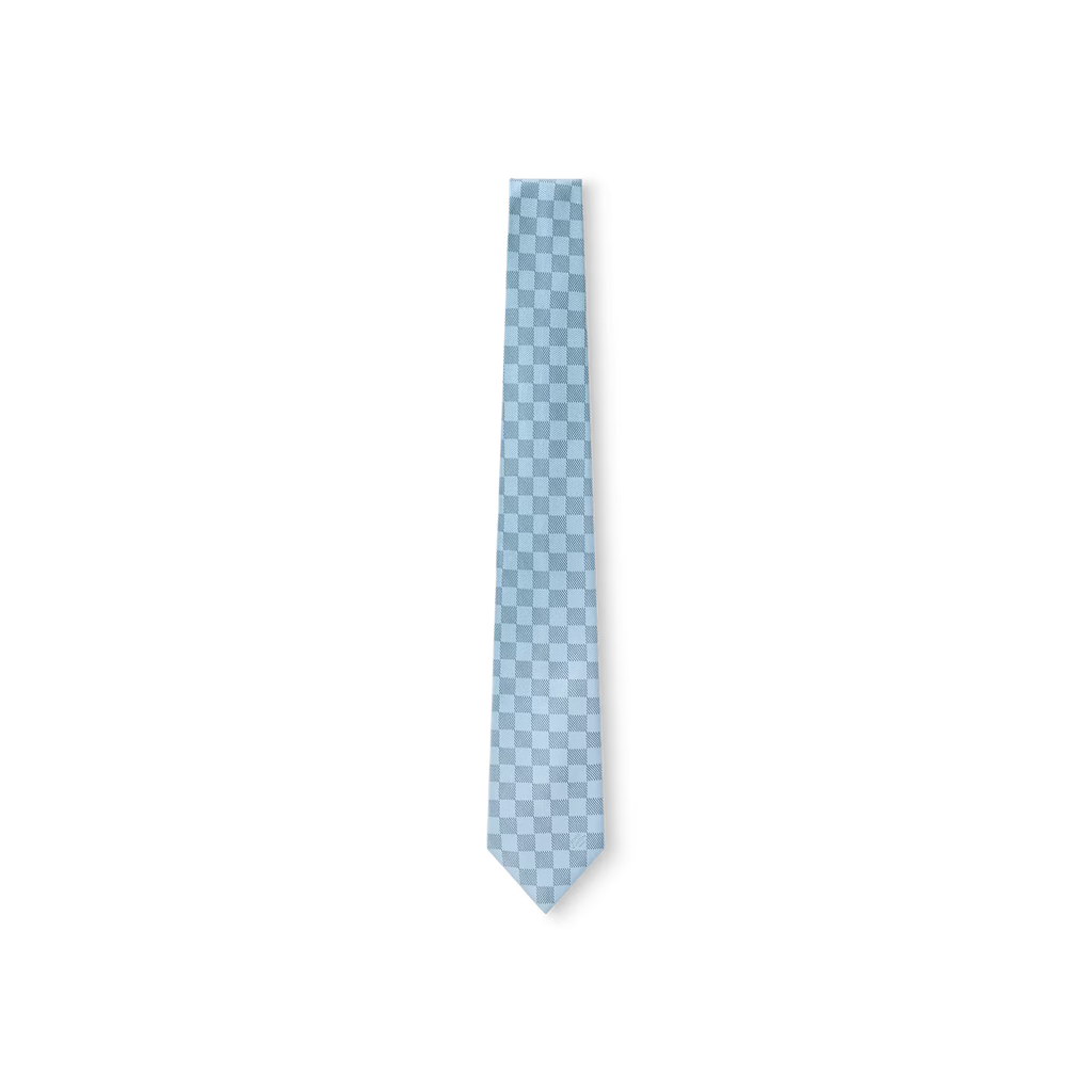 Cravate Louis Vuitton - Monogram Gradient - Bleu clair