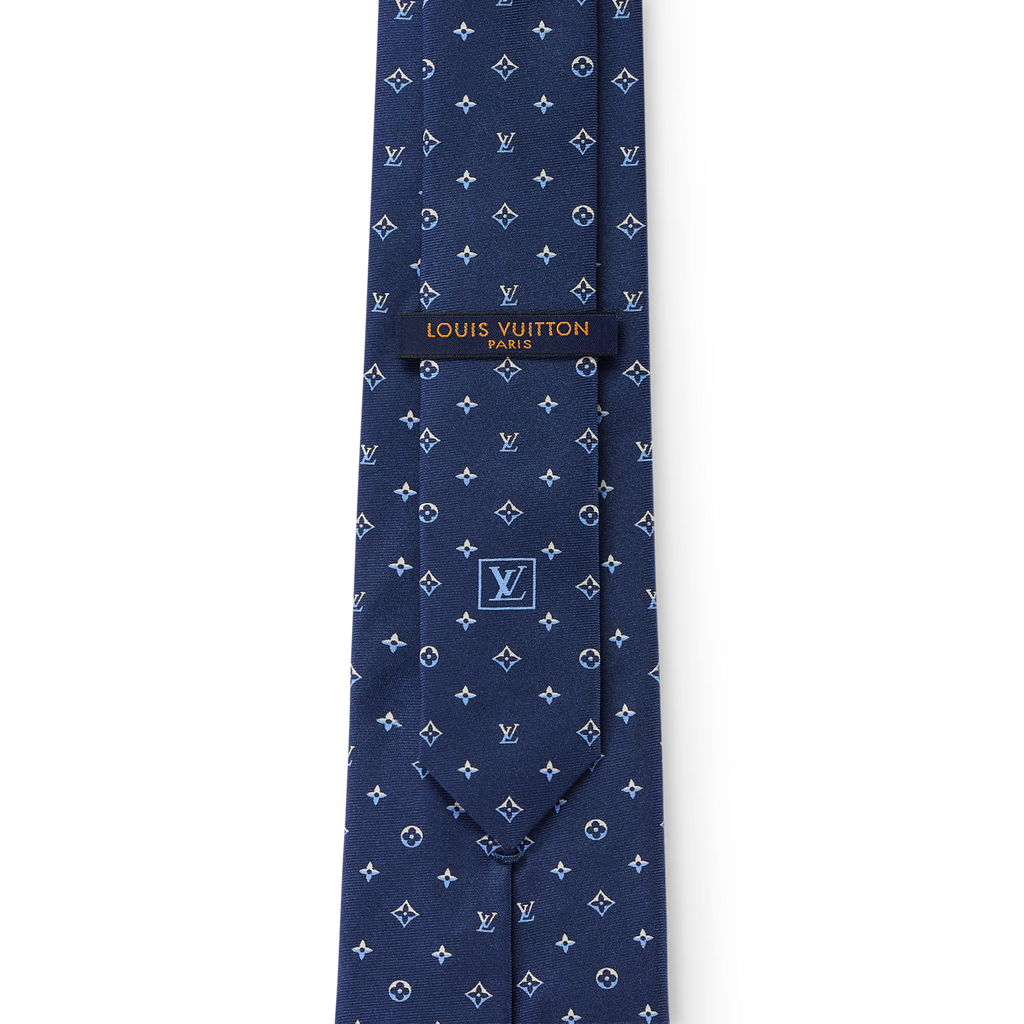 Cravate Louis Vuitton - Dual - Bleu Marine