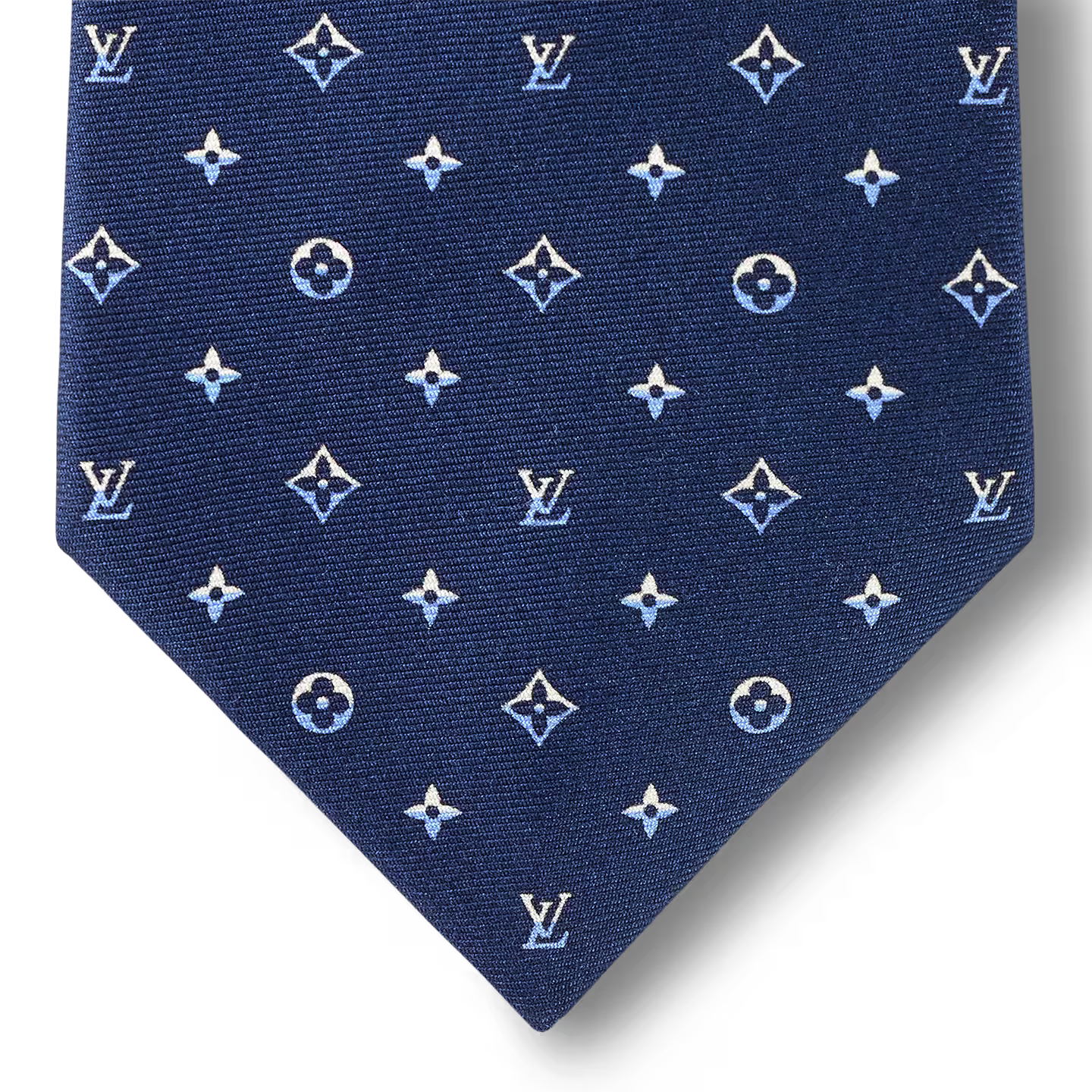 Cravate Louis Vuitton - Dual - Bleu Marine