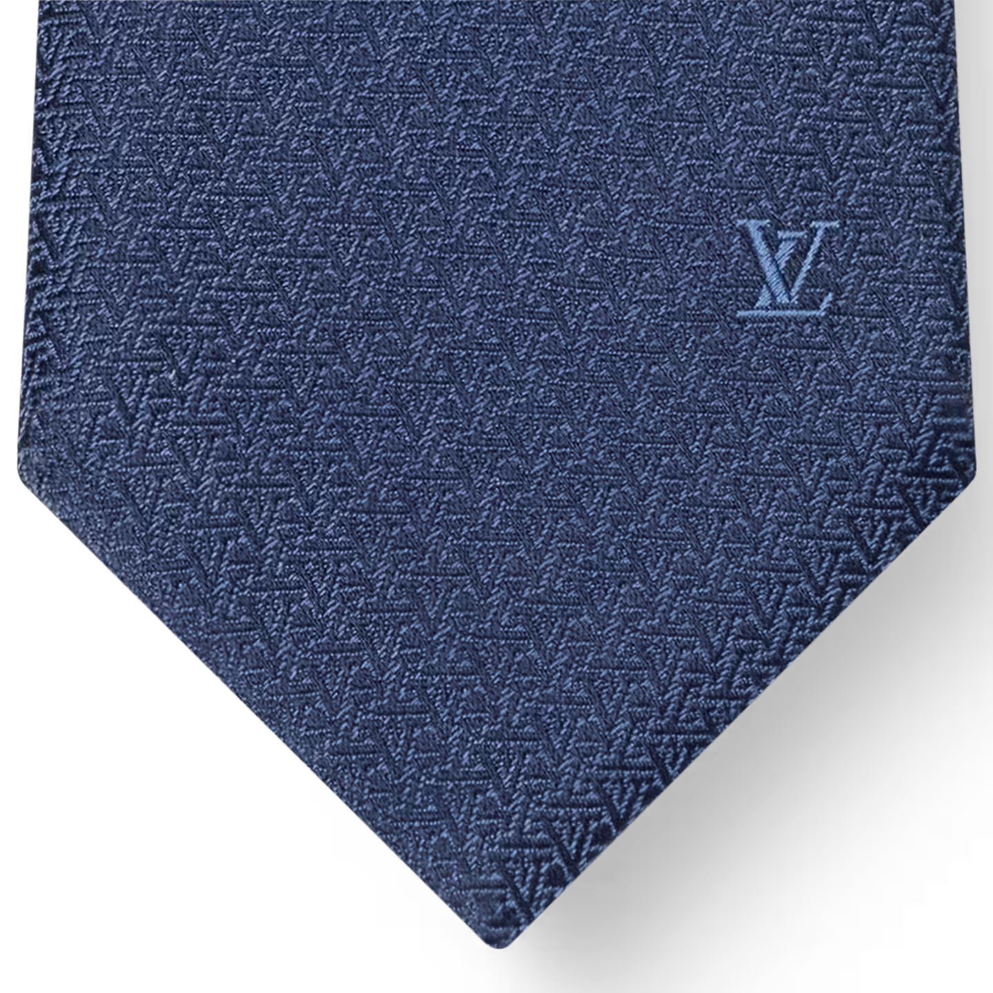 Cravate Louis Vuitton - Standout - Bleu Marine