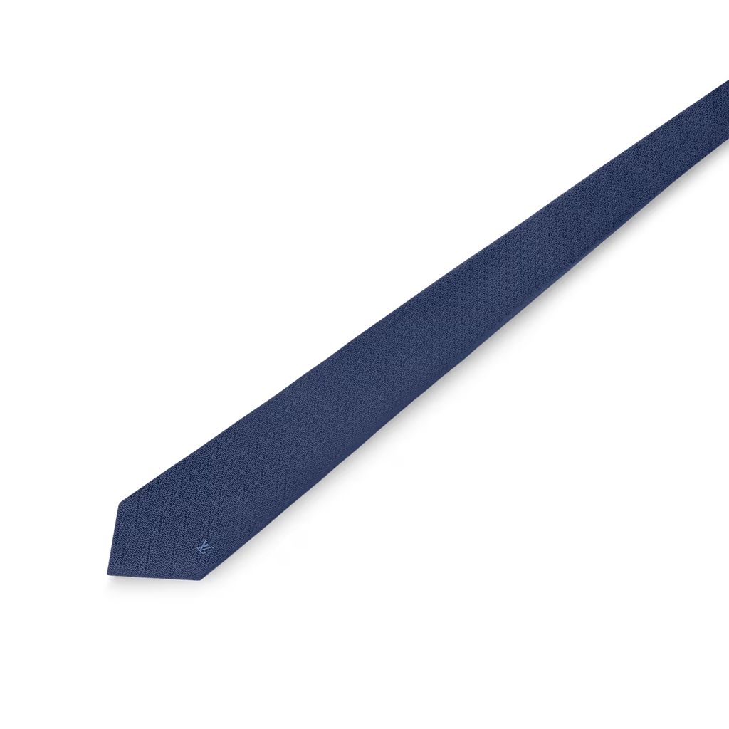 Cravate Louis Vuitton - Standout - Bleu Marine
