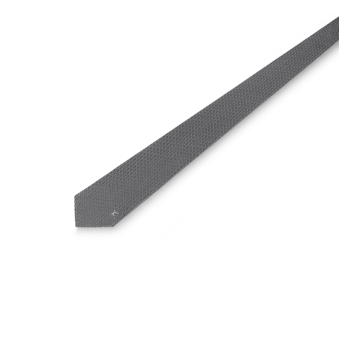 Cravate Louis Vuitton - Standout - Gris