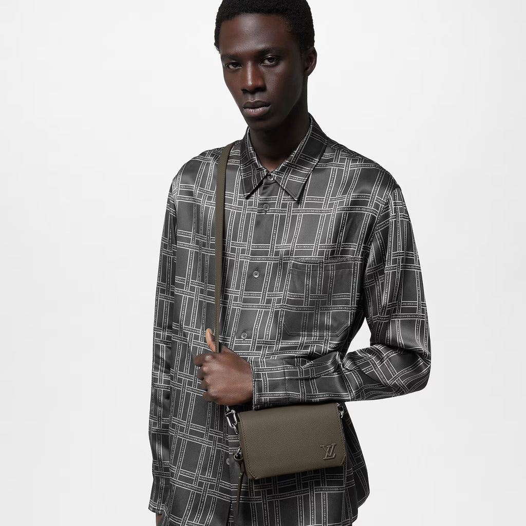 Sacoche Louis Vuitton - Fastline Wearable - Kaki