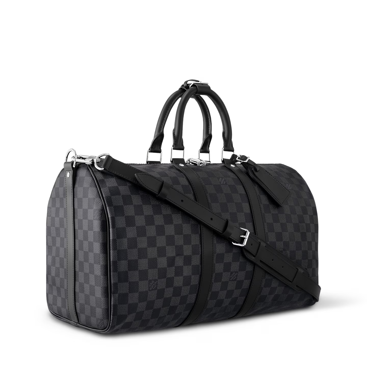 Sac de voyage Louis Vuitton - Keepall Bandoulière 45 - TOILE DAMIER GRAPHITE