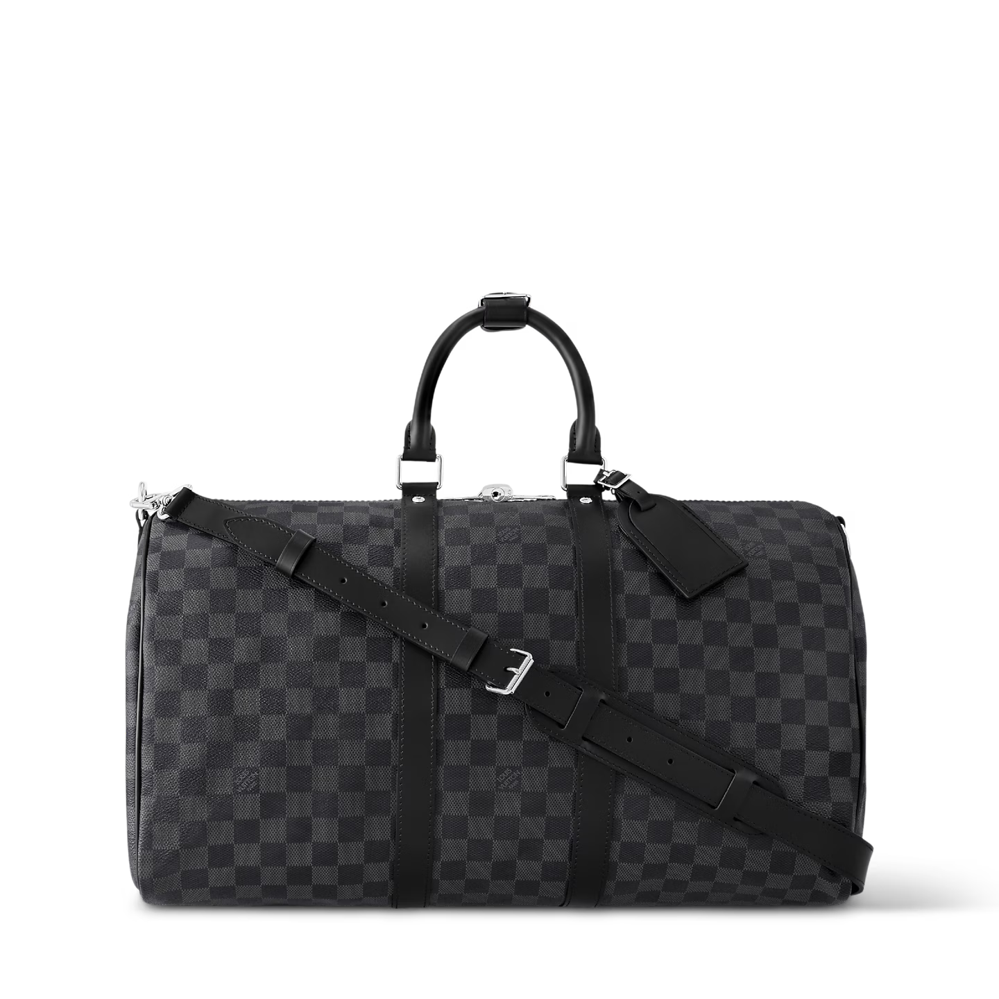 Sac de voyage Louis Vuitton - Keepall Bandoulière 45 - TOILE DAMIER GRAPHITE