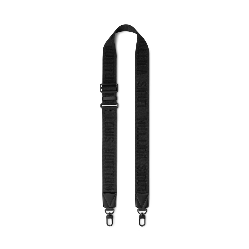 Sac de voyage Louis Vuitton - Keepall Bandoulière 50 - Aerogram - Noir