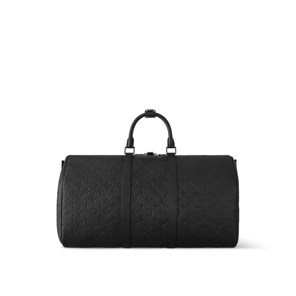 Sac de voyage Louis Vuitton - Keepall Bandoulière 50 - Noir