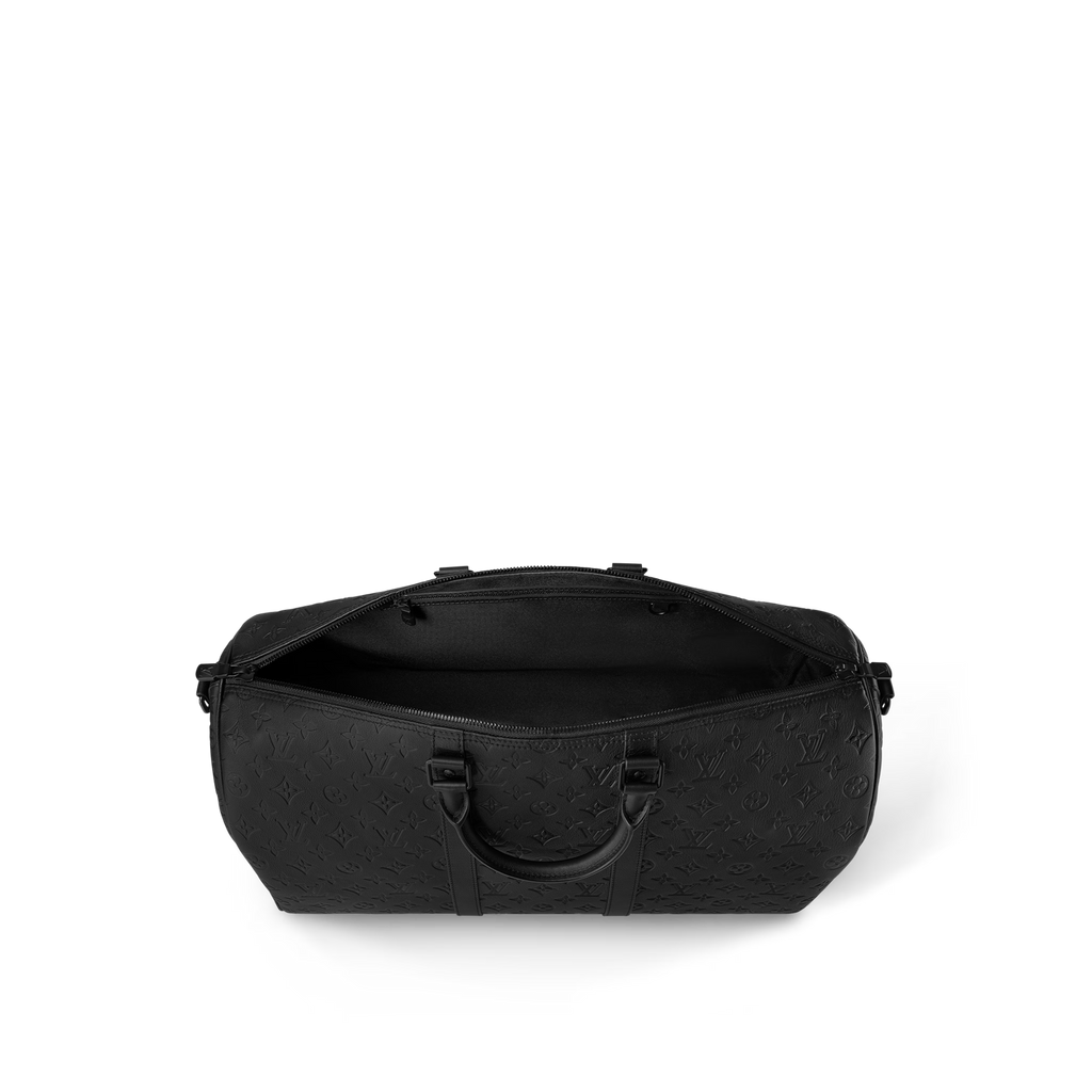 Sac de voyage Louis Vuitton - Keepall Bandoulière 50 - Noir