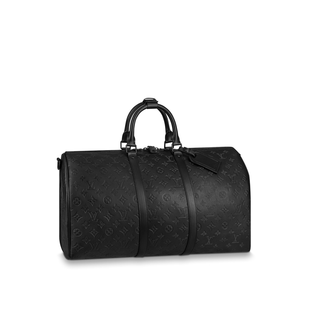 Sac de voyage Louis Vuitton - Keepall Bandoulière 50 - Noir