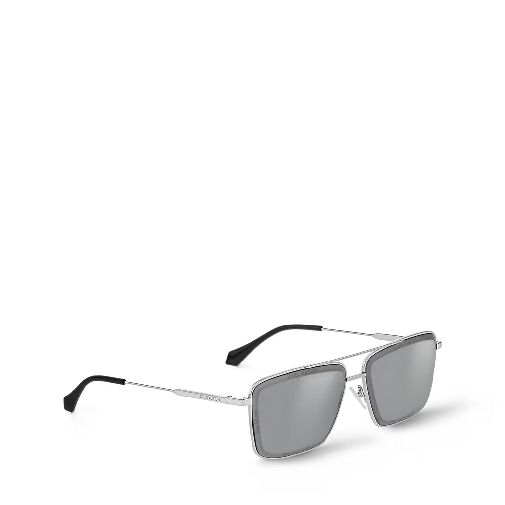 Lunettesn de soleil - Louis Vuitton - En Métal Carrées - Super Vision
