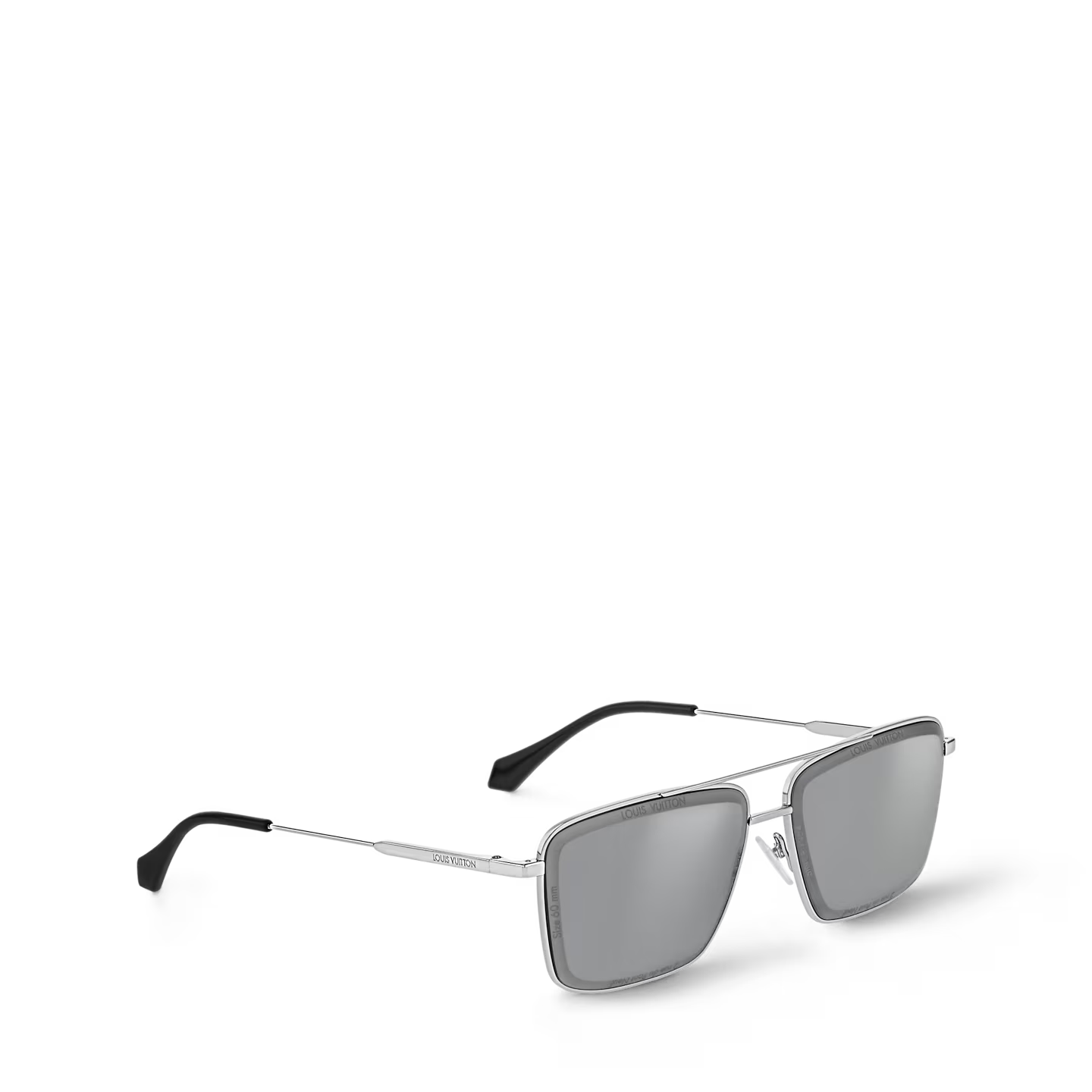 Lunettesn de soleil - Louis Vuitton - En Métal Carrées - Super Vision