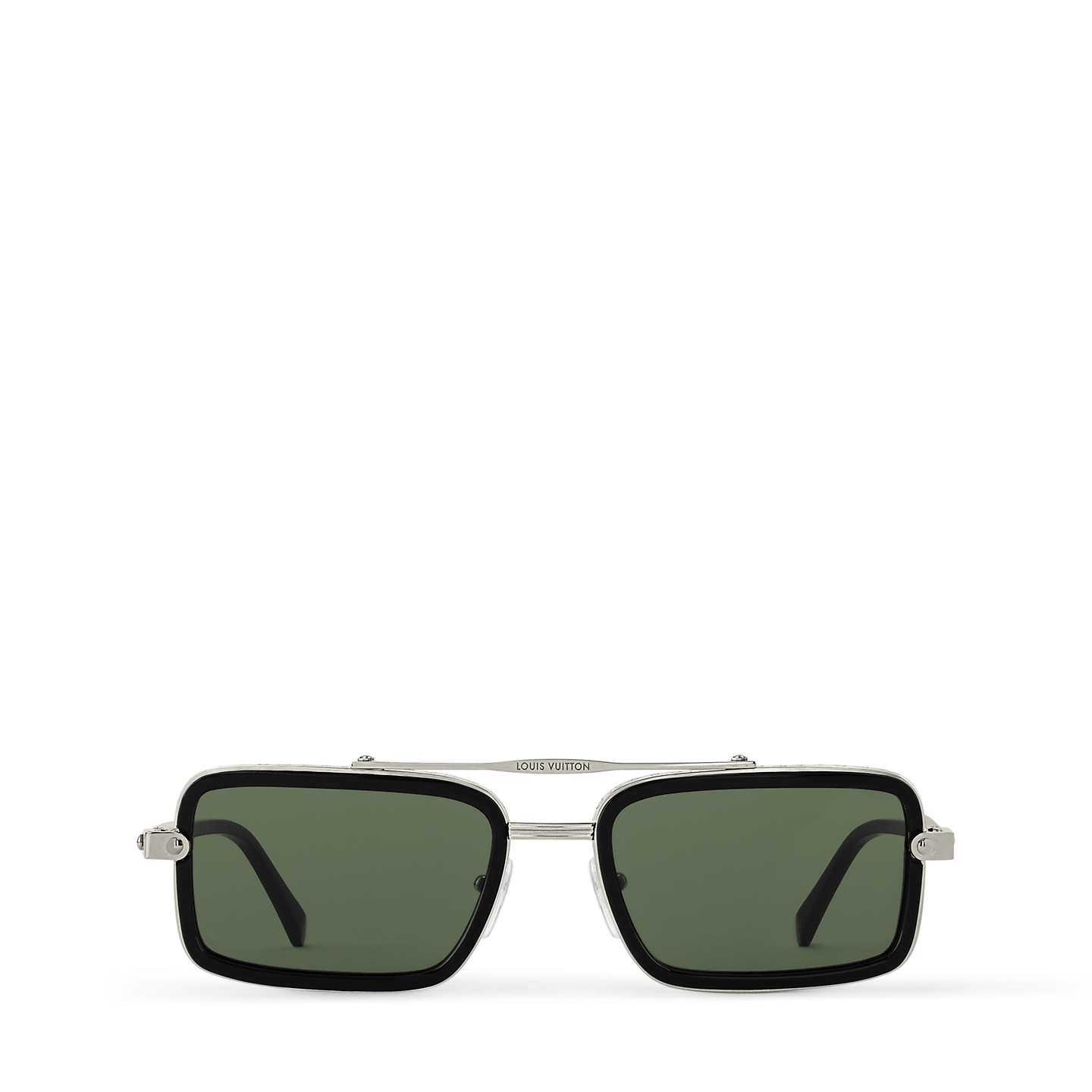 Lunettes de soleil - Louis Vuitton - En Métal Carrées - Signature Duo