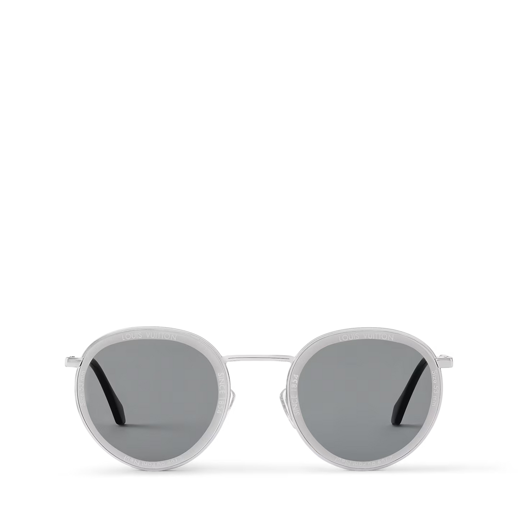 Lunettesn de soleil - Louis Vuitton - En Métal Rondes - Super Vision