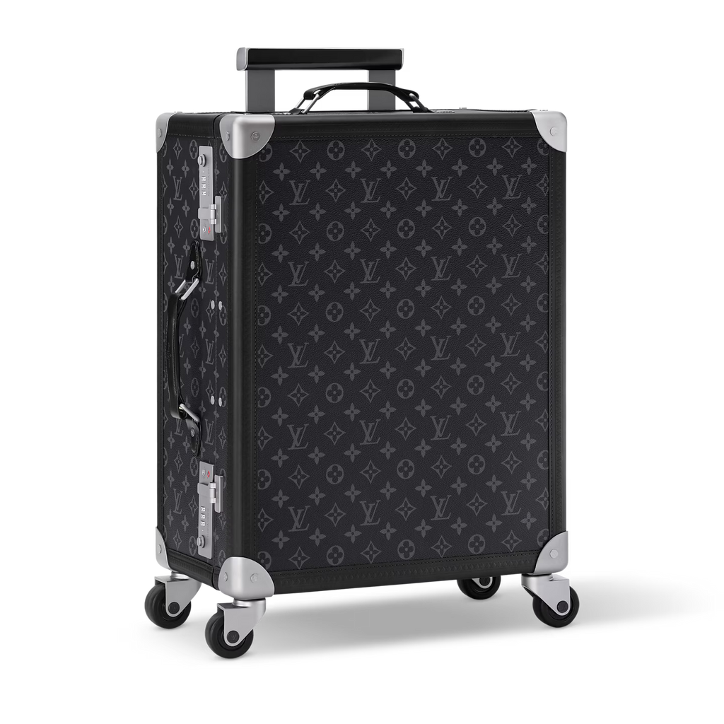 Valise Louis Vuitton - Malle roulante - Toile Monogram Eclipse