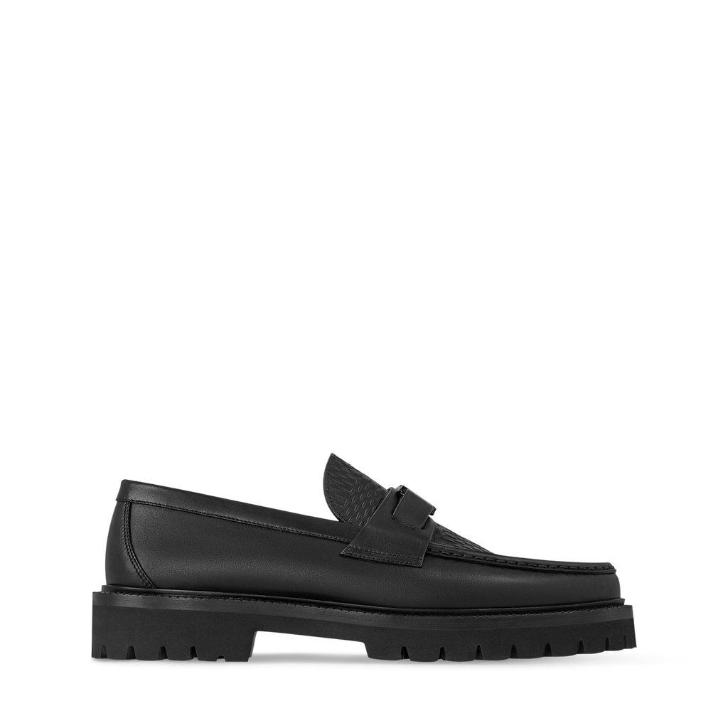 Mocassin Louis Vuitton - Major - Damier en Noir