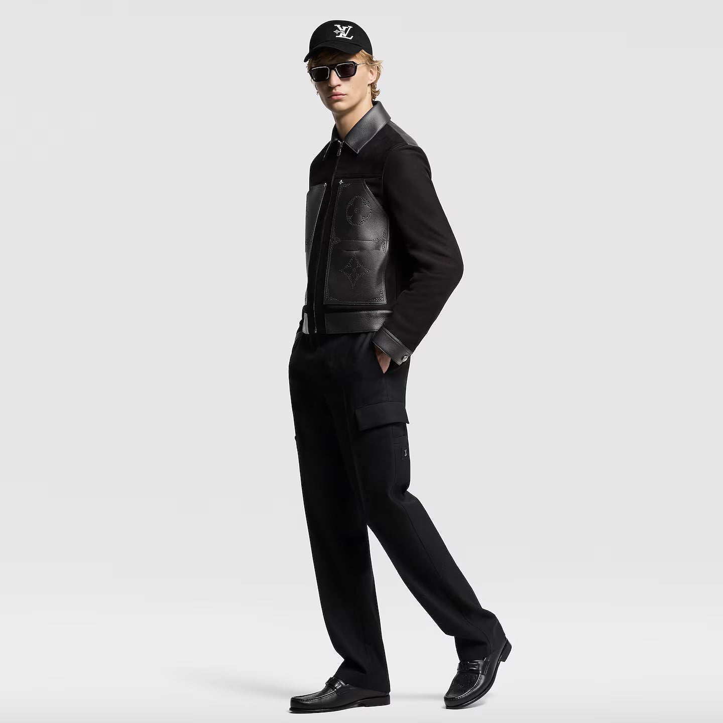 Mocassin Louis Vuitton - Major - Noir Grainé