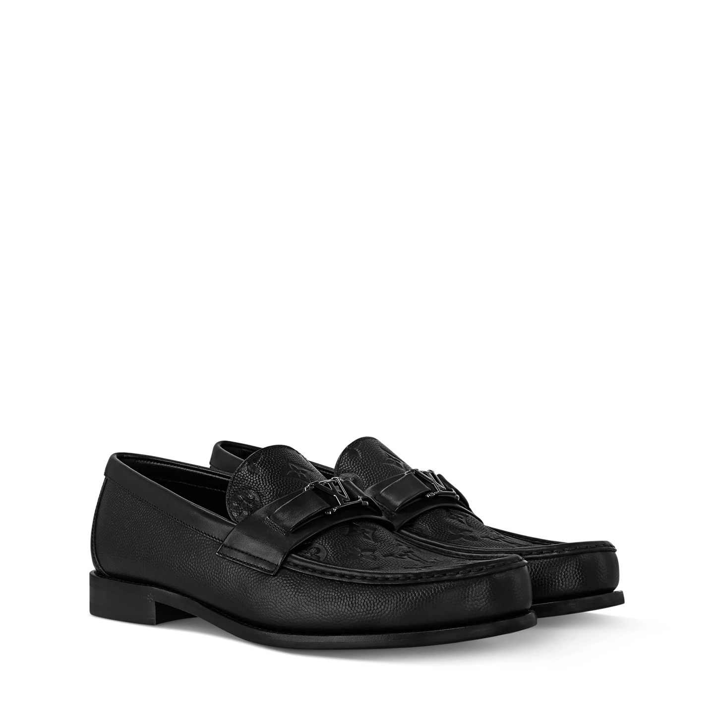 Mocassin Louis Vuitton - Major - Noir Grainé