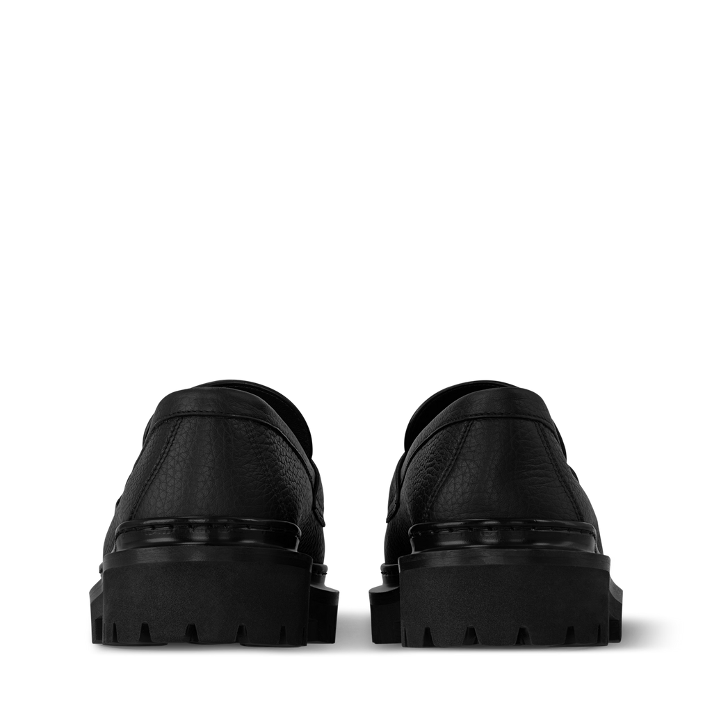Mocassin Louis Vuitton - Major - Graine en Noir