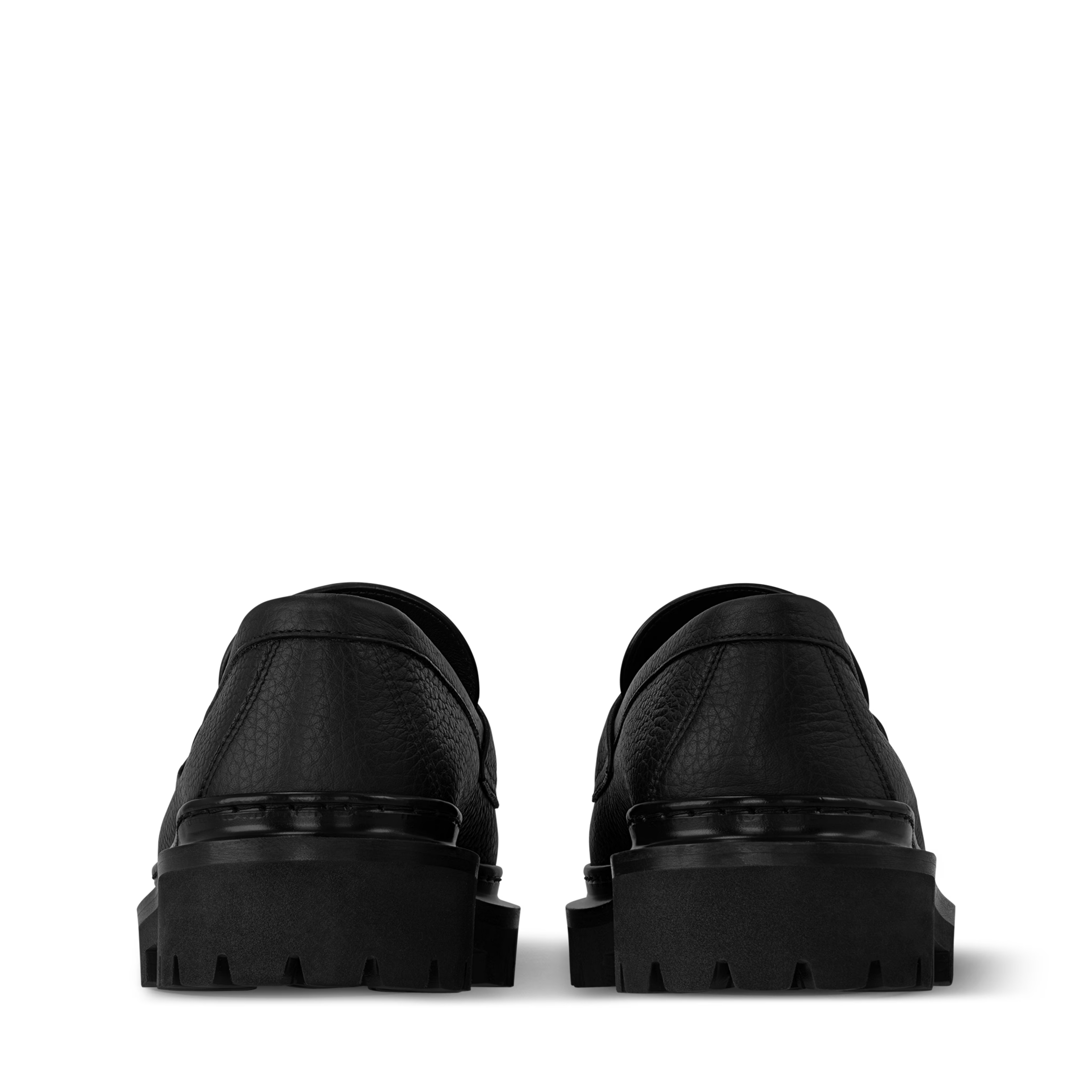 Mocassin Louis Vuitton - Major - Graine en Noir