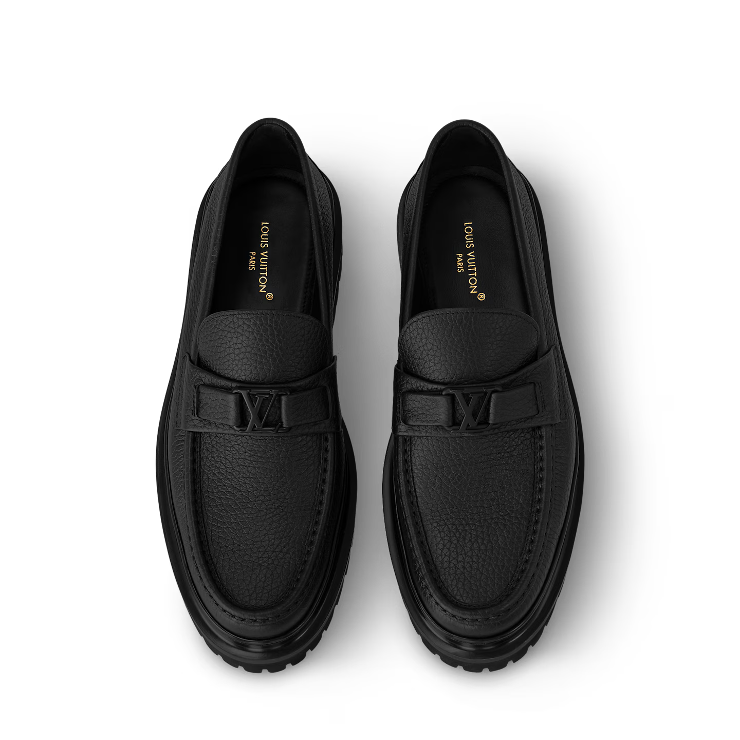 Mocassin Louis Vuitton - Major - Graine en Noir
