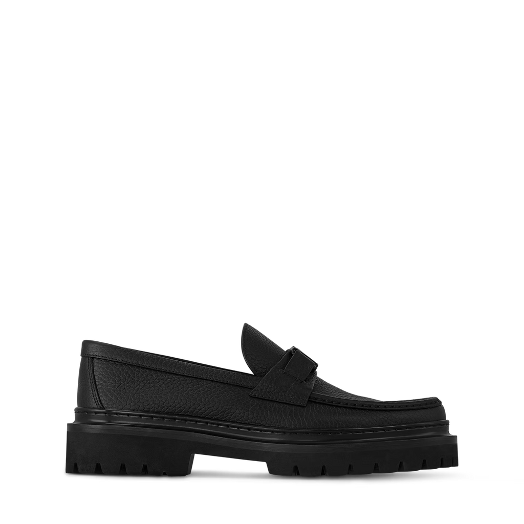 Mocassin Louis Vuitton - Major - Graine en Noir