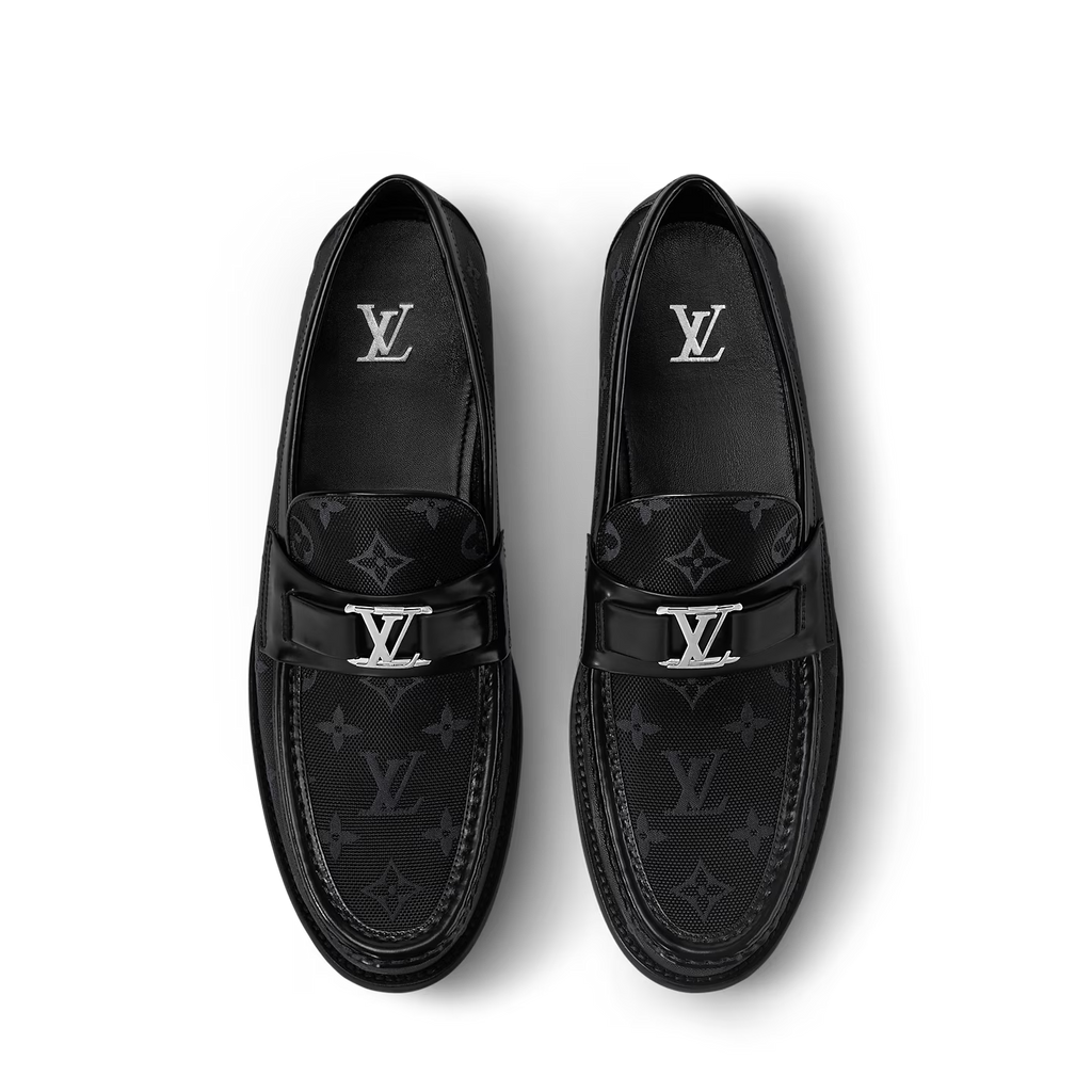 Mocassin Louis Vuitton - Major - Noir - Monogram