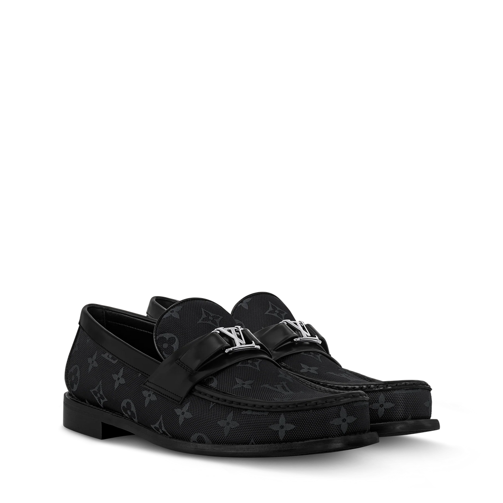 Mocassin Louis Vuitton - Major - Noir - Monogram