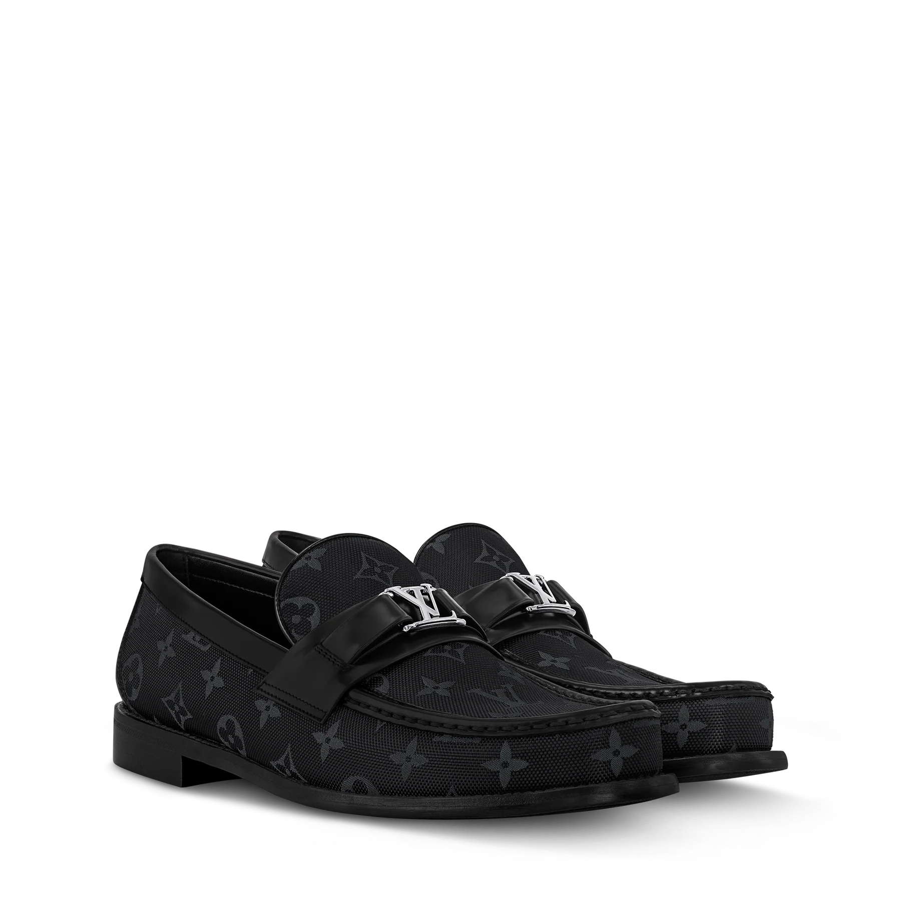 Mocassin Louis Vuitton - Major - Noir - Monogram