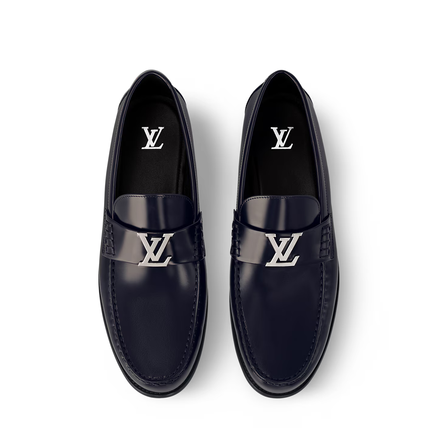 Mocassin Louis Vuitton - Major - Bleu Marine