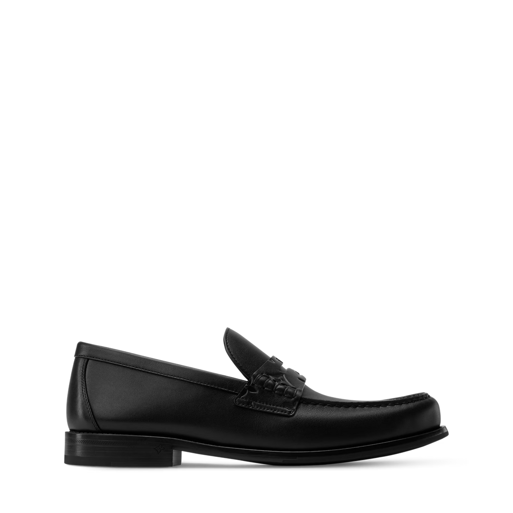 Mocassins Louis Vuitton - Major - Cuir lisse - Noir