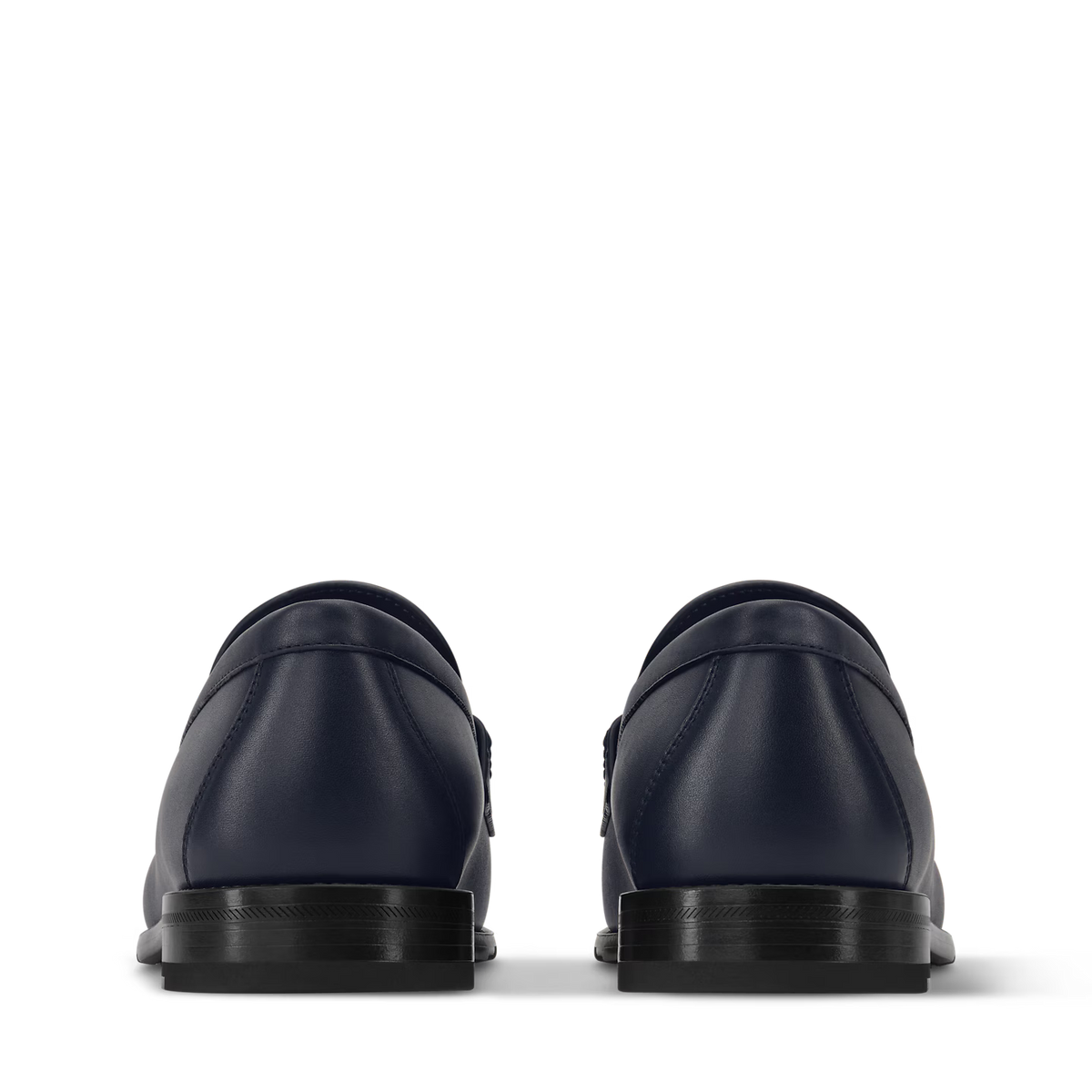 Mocassins Louis Vuitton - Major - Cuir lisse - Bleu Marine