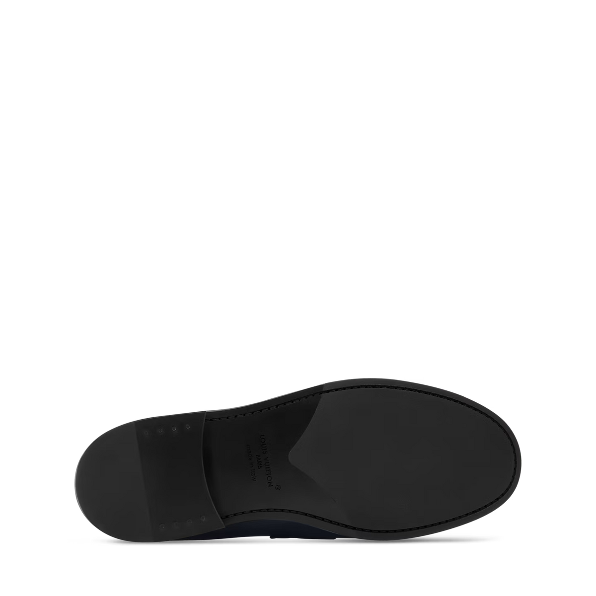 Mocassins Louis Vuitton - Major - Cuir lisse - Bleu Marine