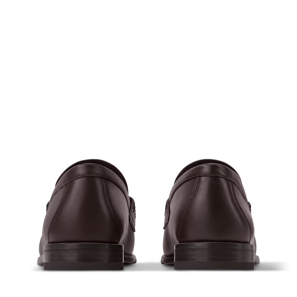 Mocassins Louis Vuitton - Major - Cuir lisse - Marron