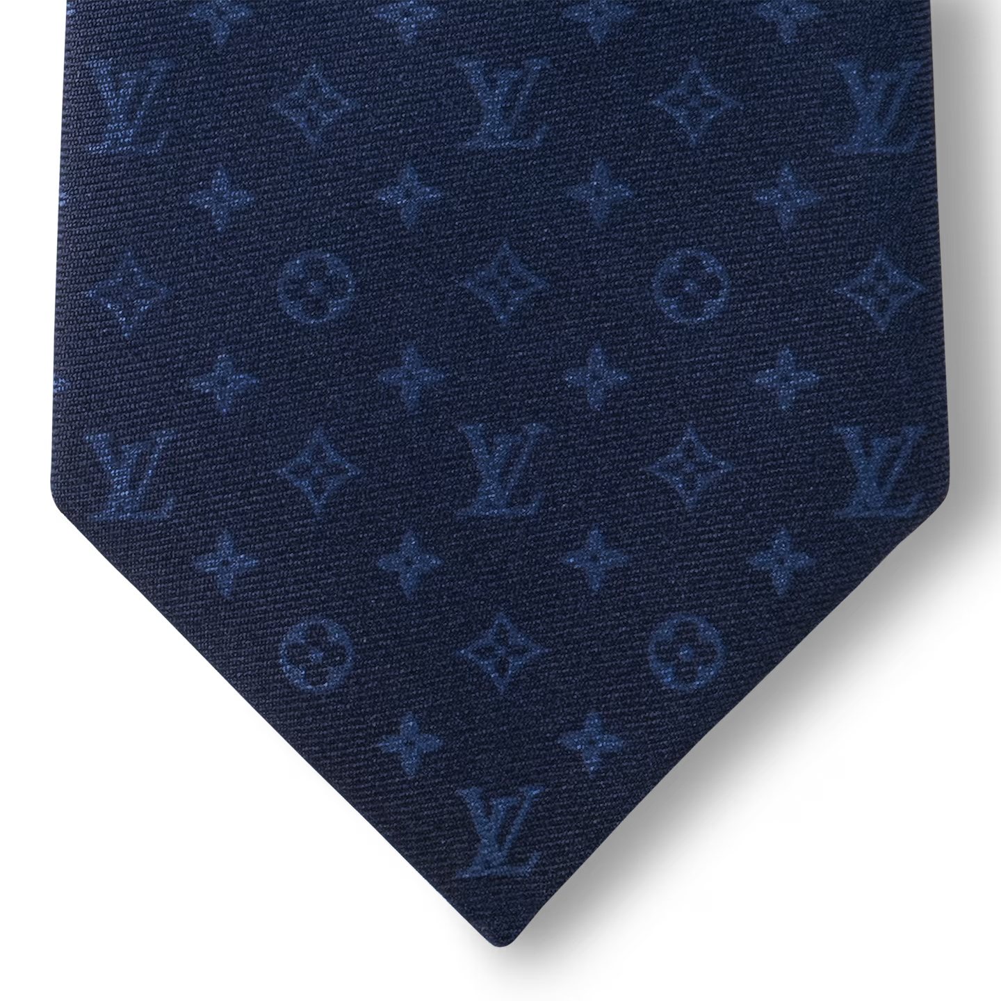 Cravate Louis Vuitton - Monogram Gradient - Bleu Marine