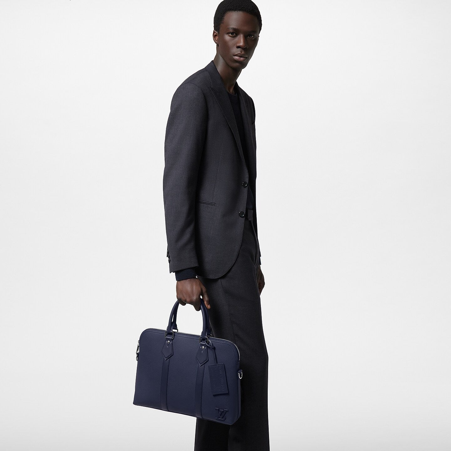 Sacs à main Louis Vuitton - Porte-documents Takeoff - Bleu Marine