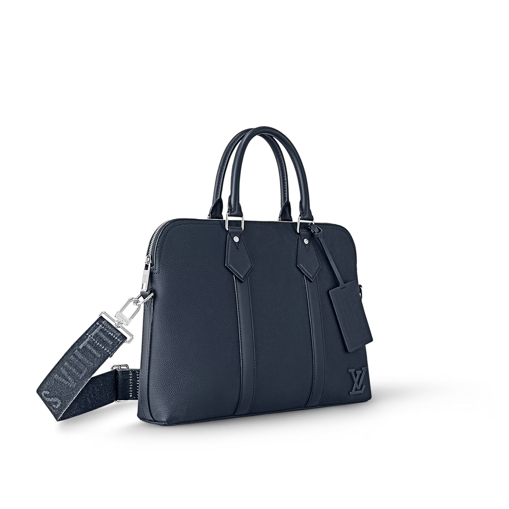 Sacs à main Louis Vuitton - Porte-documents Takeoff - Bleu Marine