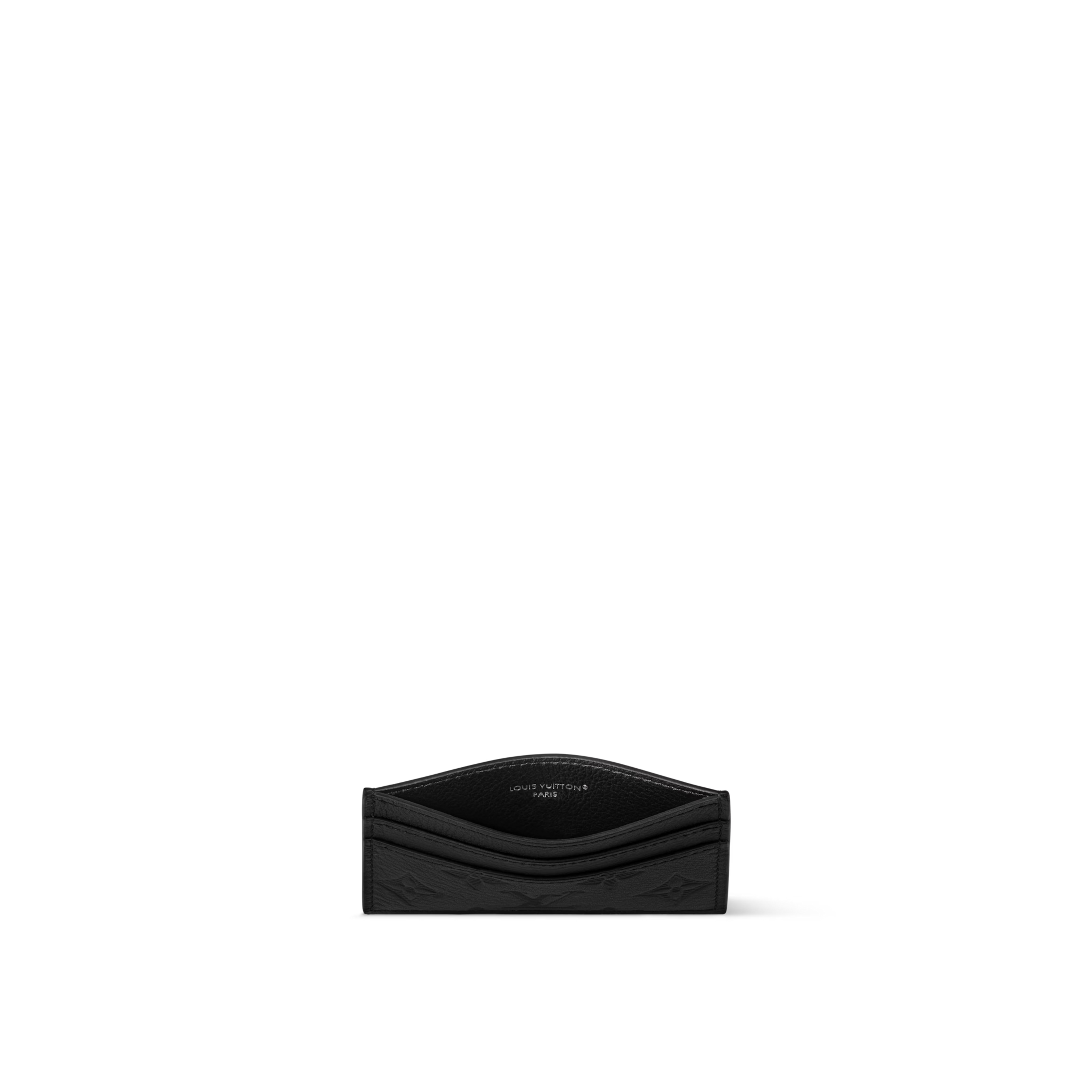 Porte-cartes Louis Vuitton - Double - Noir