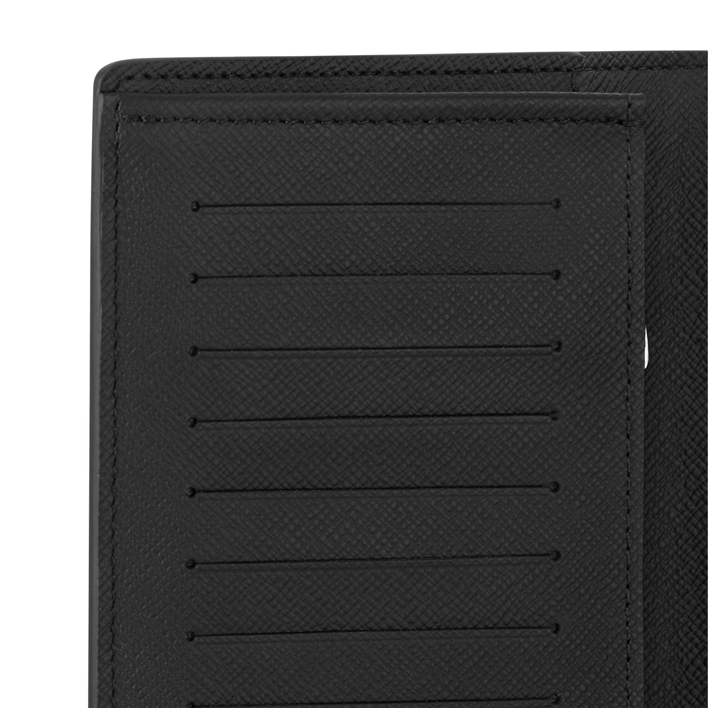 Portefeuille Louis Vuitton - Brazza - Cuir Taiga - Noir