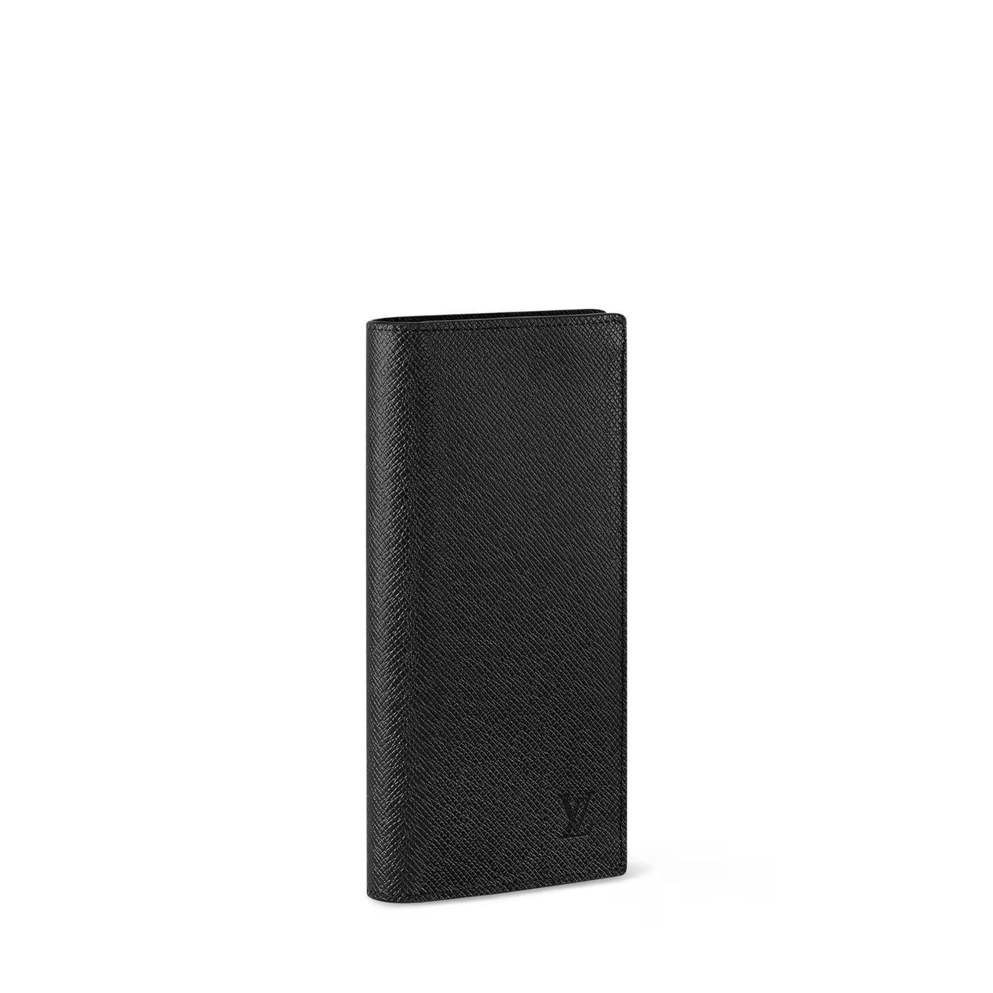 Portefeuille Louis Vuitton - Brazza - Cuir Taiga - Noir
