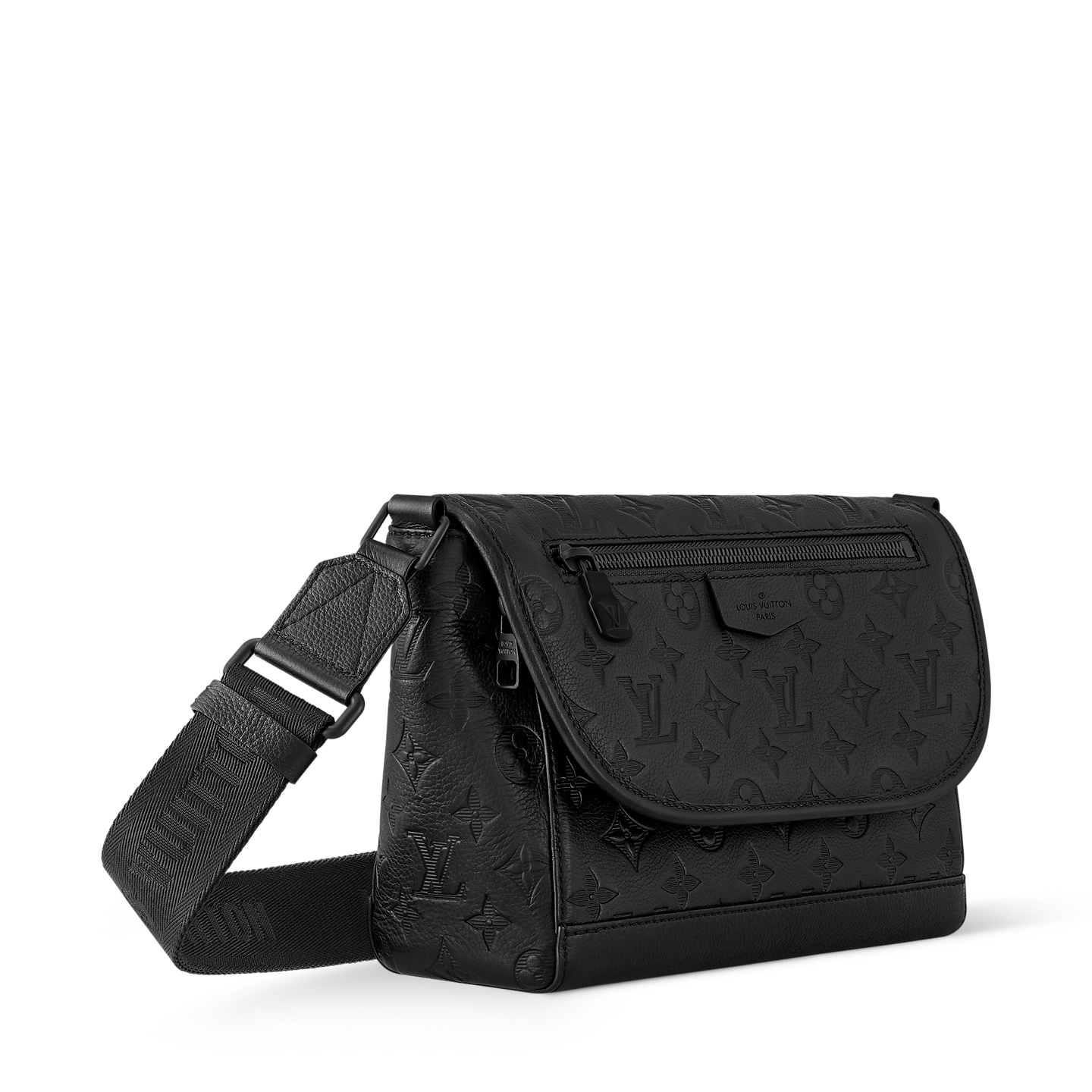 Sacoche Louis Vuitton - Pulse Messenger - Monogram Shadow