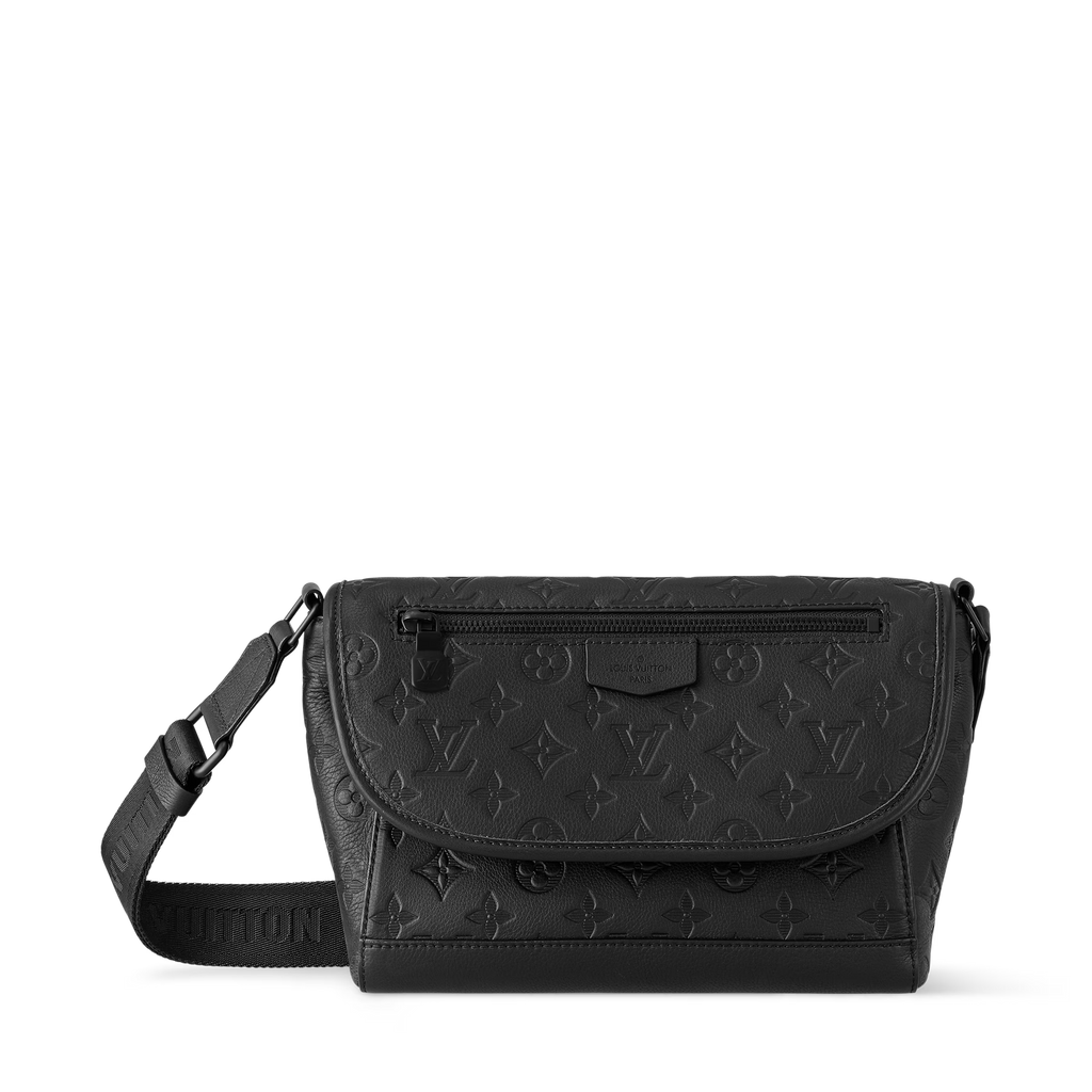 Sacoche Louis Vuitton - Pulse Messenger - Monogram Shadow