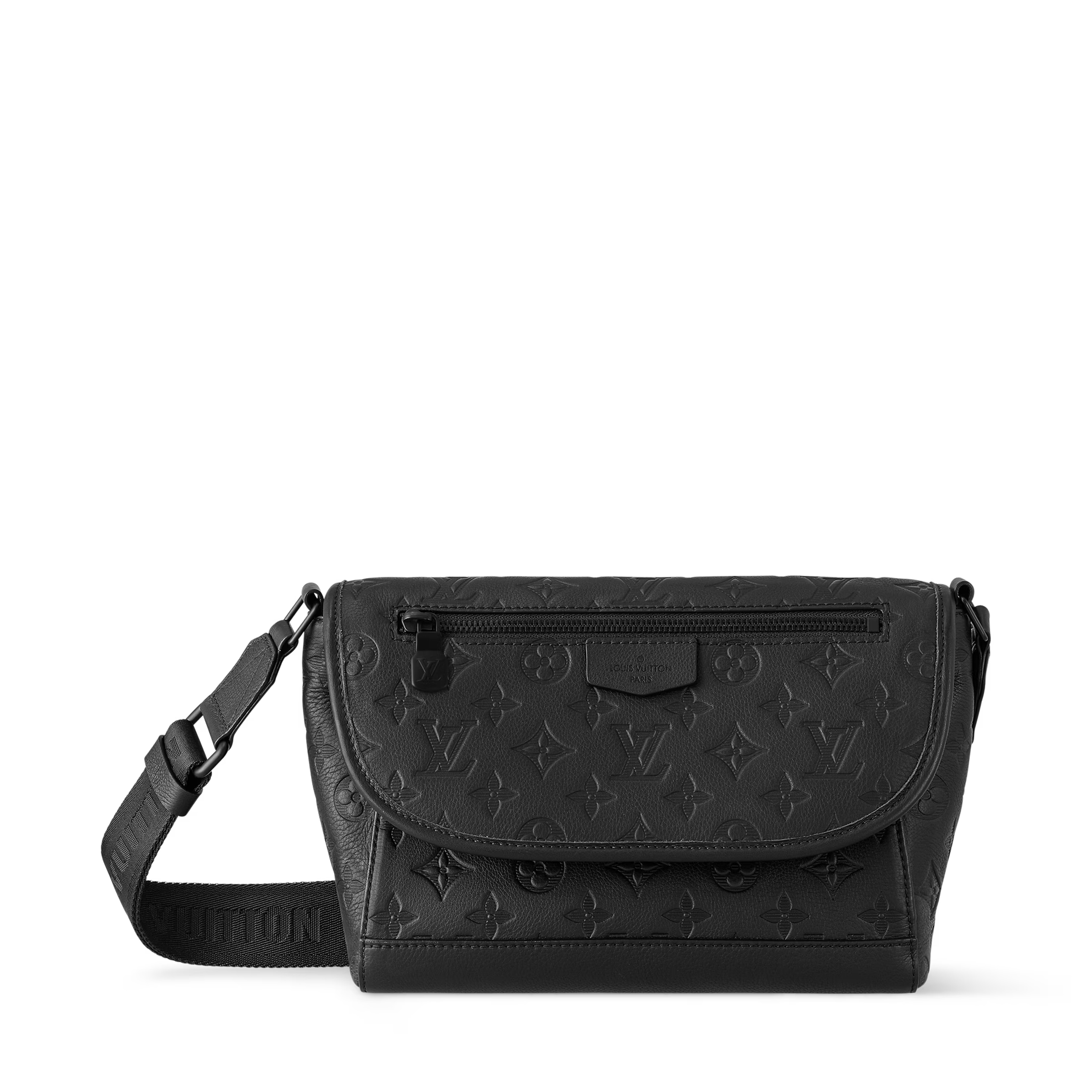 Sacoche Louis Vuitton - Pulse Messenger - Monogram Shadow