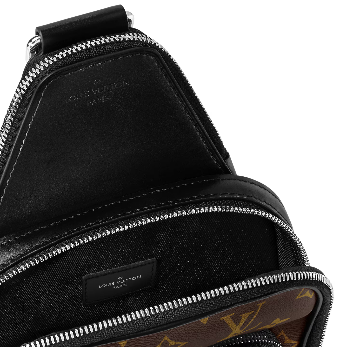 Sac Louis Vuitton à Bandoulière - Avenue sling NM - Toile Monogram Macassar