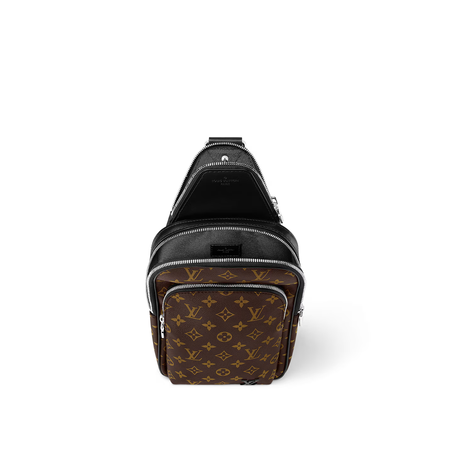 Sac Louis Vuitton à Bandoulière - Avenue sling NM - Toile Monogram Macassar